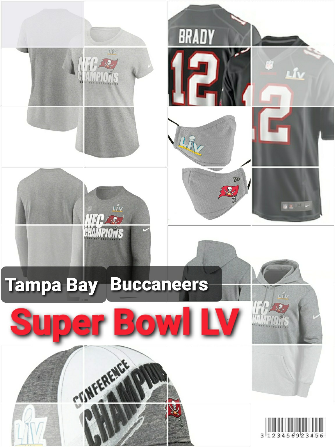 2020 Tampabay Buccaneers NFC Champions